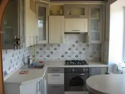 Budget kitchen renovation in Khrushchev photo