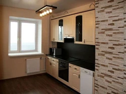 Budget kitchen renovation in Khrushchev photo