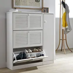 Hallway Design Shoe Cabinet