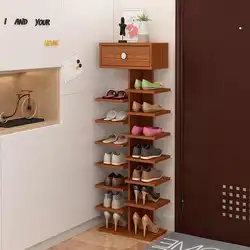 Hallway design shoe cabinet