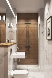 Modern Bathroom Design With Shower In Small Bathrooms