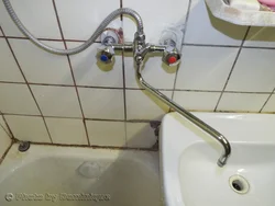 Hammom Va Lavabo Dizayni Uchun Bitta Kran