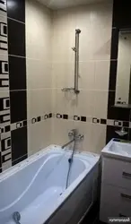 Тарҳи плитка дар ҳаммоми хонаи панелӣ