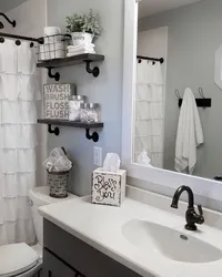 How to decorate a bathroom photo