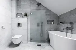 Bathroom Gray Marble Photo