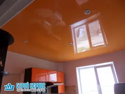 Photo of suspended ceilings for the kitchen 8 sq.m.