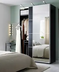 Photo of fashionable wardrobes in the bedroom