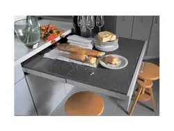 Кухни С Выдвижным Столом Из Под Столешницы Фото