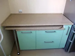 Кухни С Выдвижным Столом Из Под Столешницы Фото