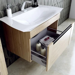 Bathroom vanity cabinet photo