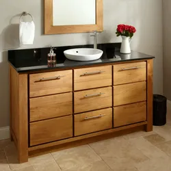 Bathroom vanity cabinet photo