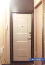 Entrance doors from the apartment side photo