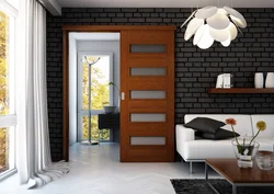 Different doors in the interior of one apartment photo