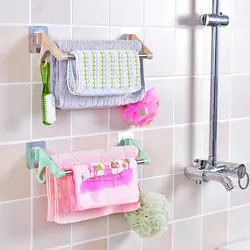 Towel racks for the bathroom photo