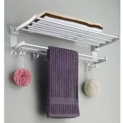 Towel racks for the bathroom photo