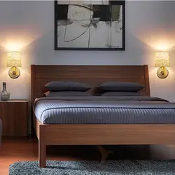 Design of bedside lamps in the bedroom
