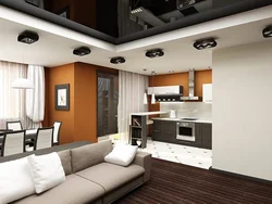 Kitchen studio ceiling design