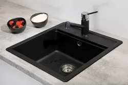 Stone sinks for kitchen photo