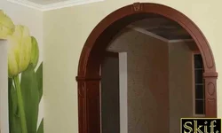 Аформіць арку ў кватэры сваімі рукамі фота