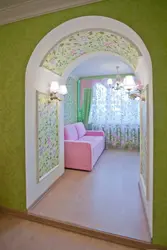Оформить арку в квартире своими руками фото