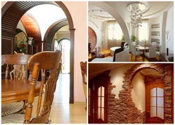 Decorate an arch in an apartment with your own hands photo