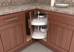 Кутняя мыйка для кухні з тумбай фота маленькая