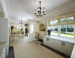 Combined Living Room With Kitchen With Access To The Terrace Photo