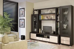 Living room wenge oak photo