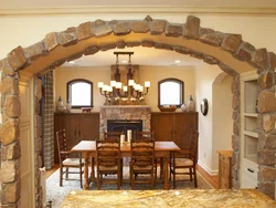 Arches for the kitchen photo stone