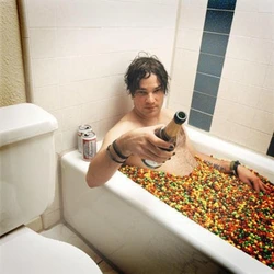 Photo Of A Man In A Bath
