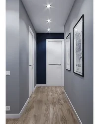 Do-it-yourself ceilings in the hallway photo