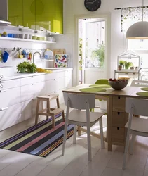 Ikea mətbəxinin interyeri