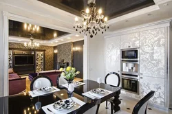 Kitchen Living Room Design Art Deco