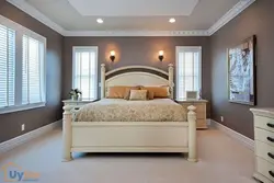 How to paint a bedroom in two colors photo