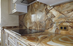 Kitchens with artificial countertops photo