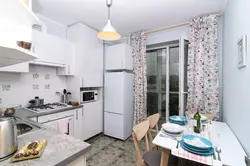 Бір бөлмелі пәтердегі асүйдің интерьері