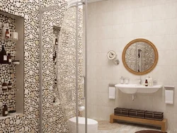 Marble and mosaic bath design