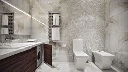 Marble and mosaic bath design