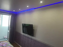 Намудҳои аксҳои шифтҳои боздошташуда барои хоб бо равшании LED
