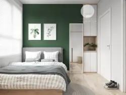 Gray green bedrooms photo