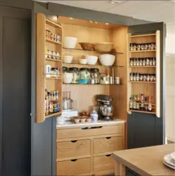 Functional kitchen interior
