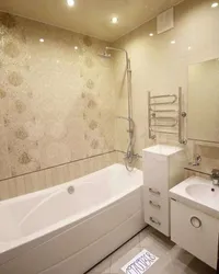 After renovation in the bathroom photo design