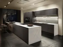 Expensive modern kitchen design photos in modern style