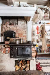 Photo of kitchen design with stove