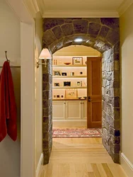 DIY kitchen arch design