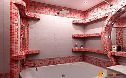 Полка Кафель Ванна Фото