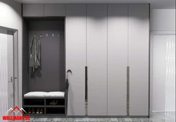 Hallway with 2 cabinets design