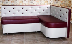 Kitchen corner with sleeping place photo
