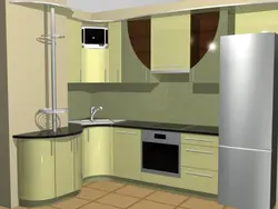 Дизайн Кухни С Коробом 9