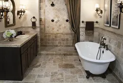 Photo Placement Of A Bathtub In A Bathroom